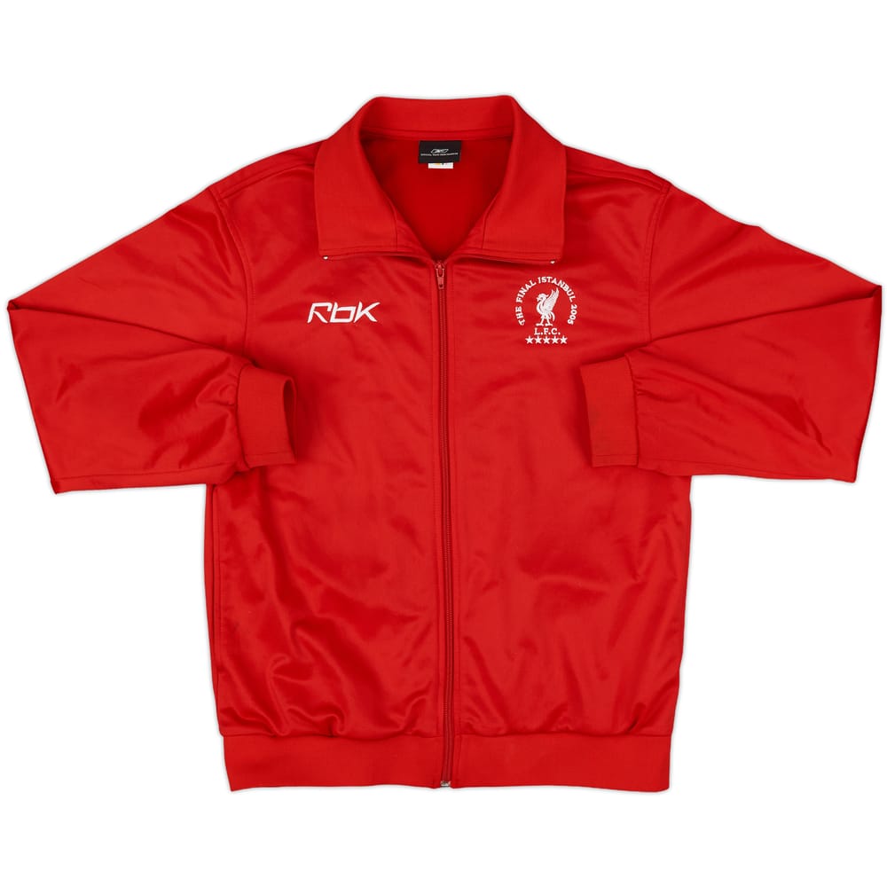 2005 Liverpool Reebok The Final Istanbul Track Jacket - 8/10 - (S)