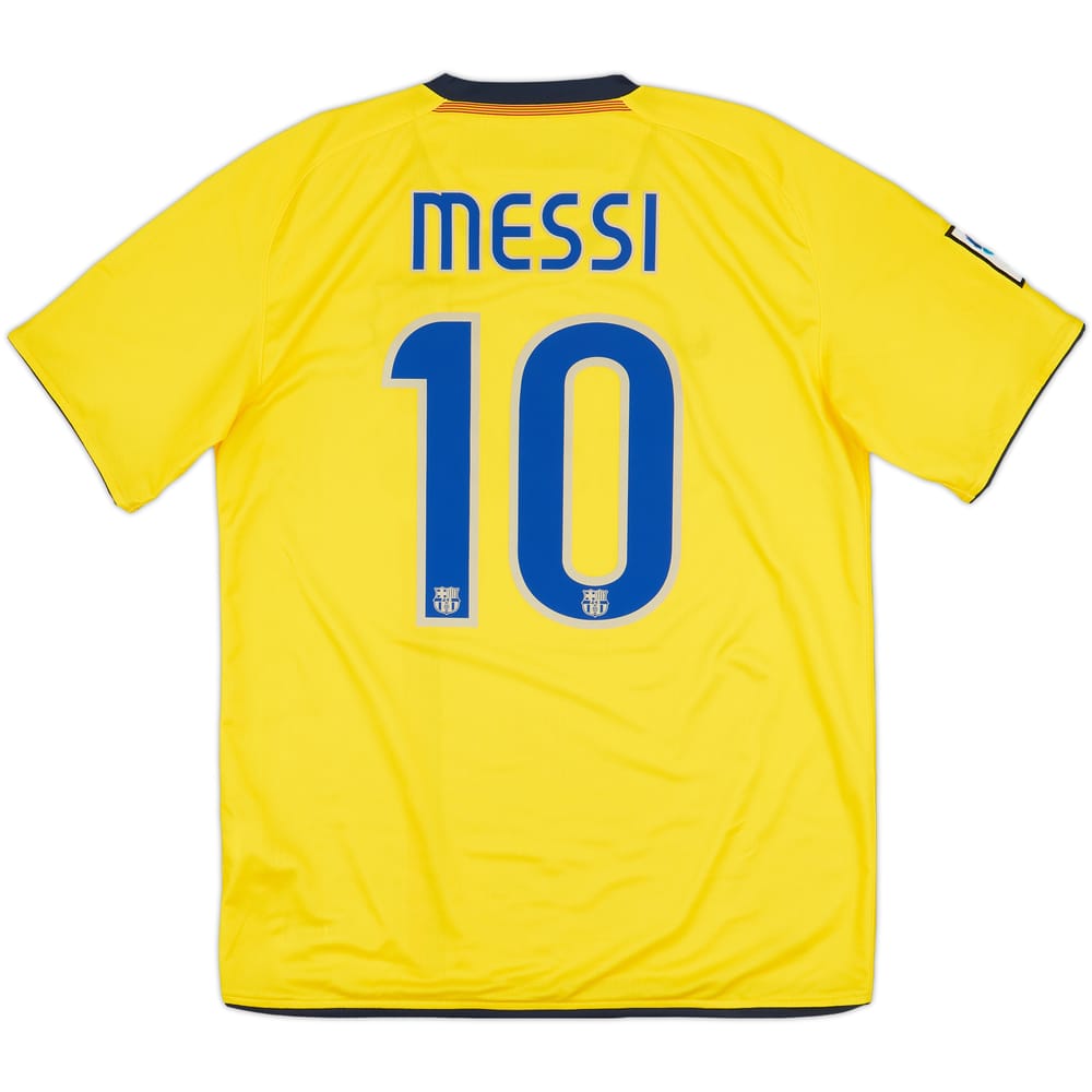 2008-10 Barcelona Away Shirt Messi #10 - 8/10 - (M)