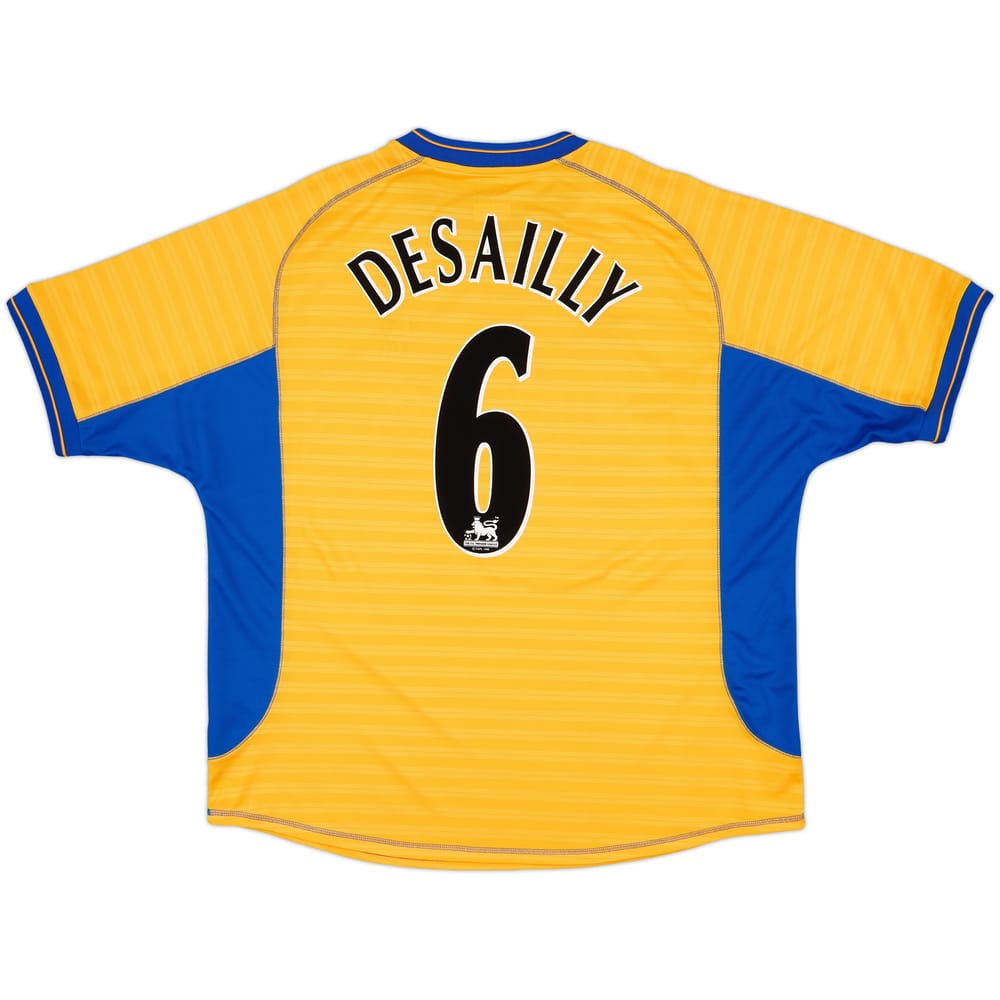 2000-01 Chelsea Away Shirt Desailly #6 - 10/10 - (XXL)