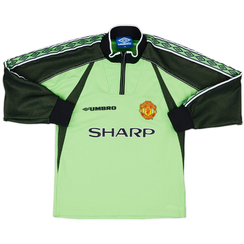 1998-99 Manchester United GK Shirt - 9/10 - (M.Boys)