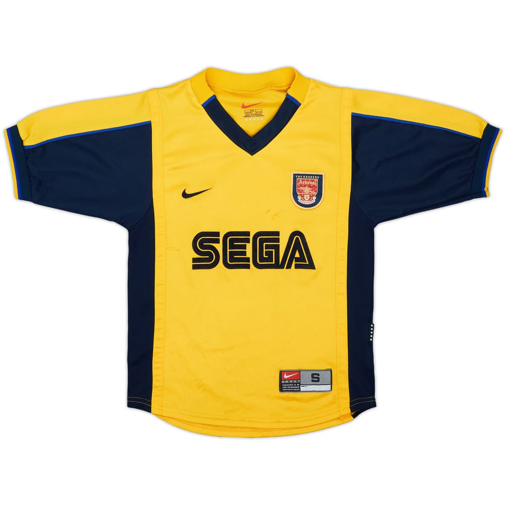 1999-01 Arsenal Away Shirt - 7/10 - (S.Boys)