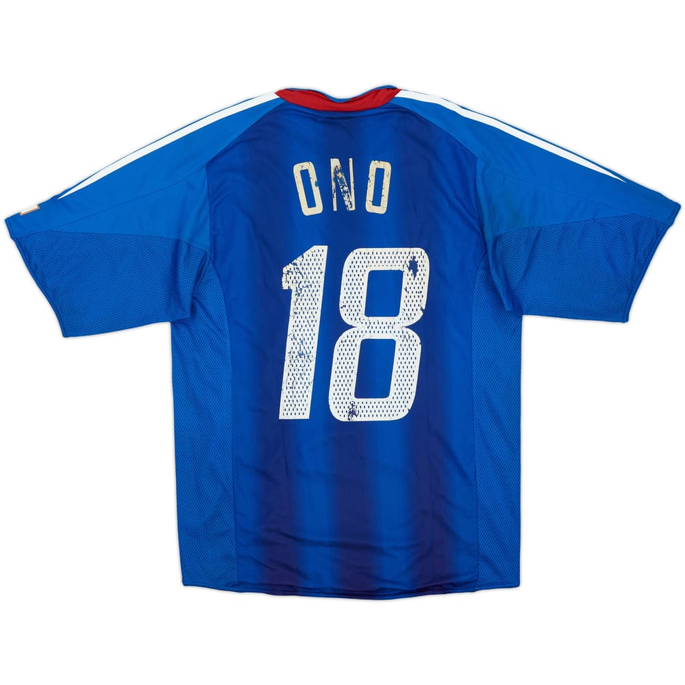 2004-06 Japan Player Issue Home Shirt Ono #18 - 4/10 - (L)