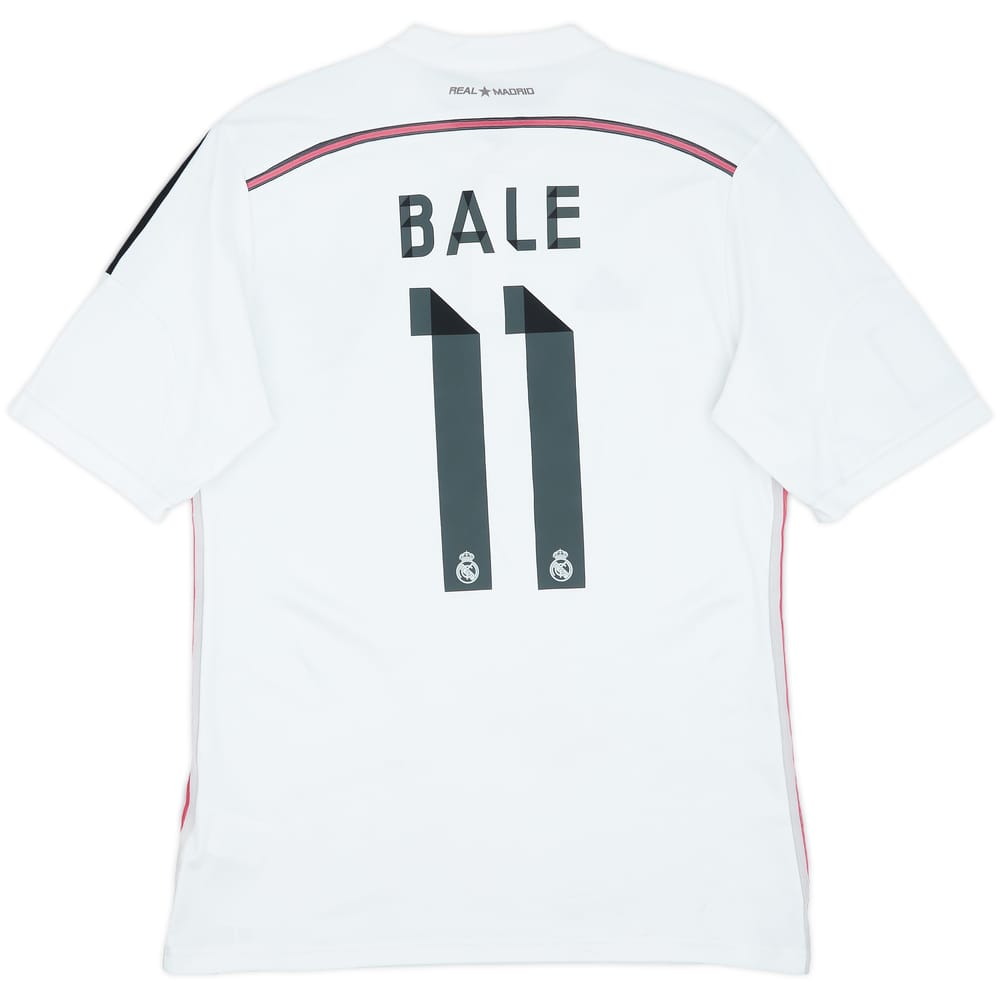 2014-15 Real Madrid Home Shirt Bale #11 - 6/10 - (M)