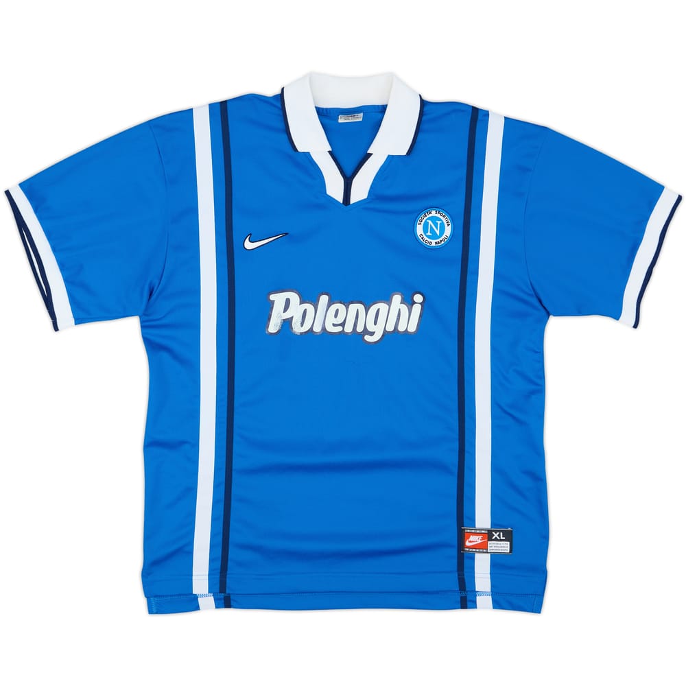1997-98 Napoli Home Shirt - 6/10 - (XL)