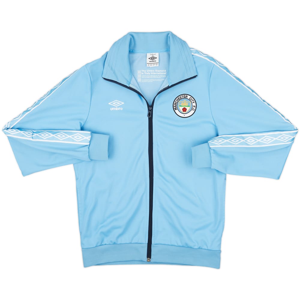 2010-11 Manchester City Umbro 'Diamond Series' Retro Style Track Jacket - 8/10 - (M)