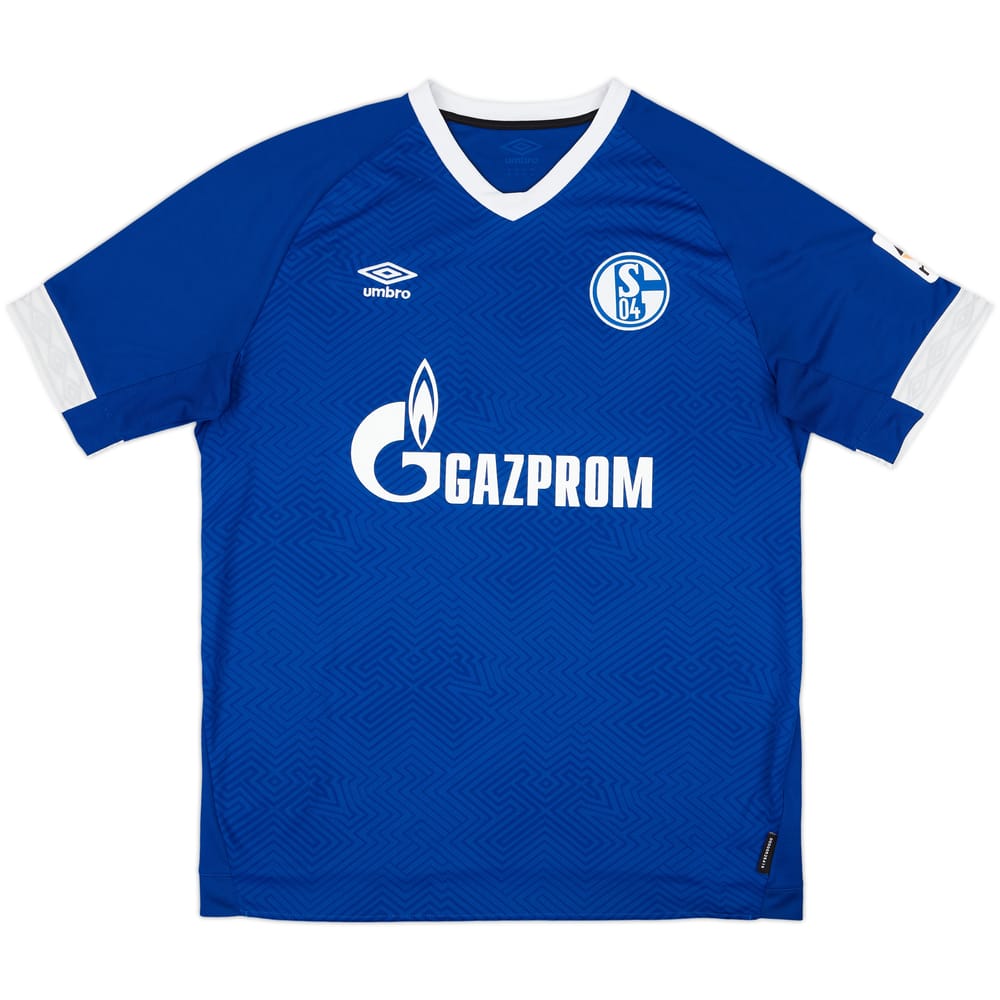 2018-19 Schalke Home Shirt - 8/10 - (XL)