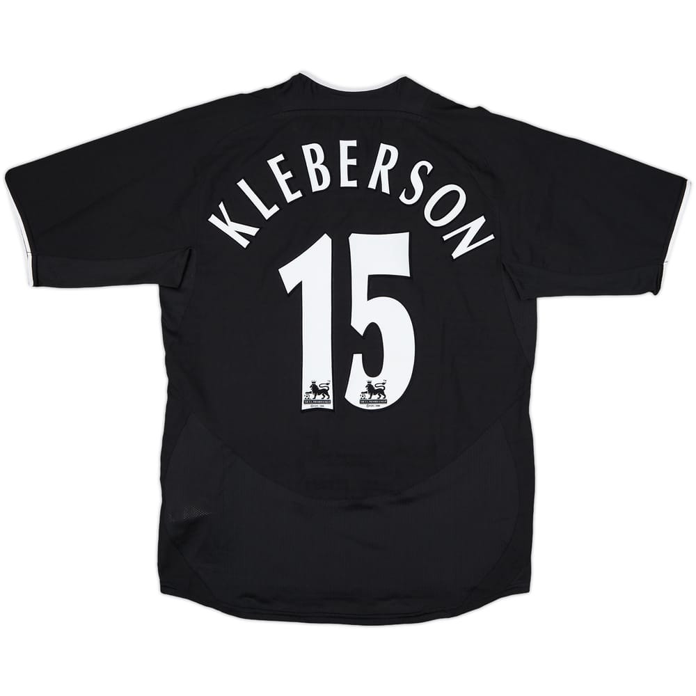 2003-05 Manchester United Away Shirt Kleberson #15 - 8/10 - (M)