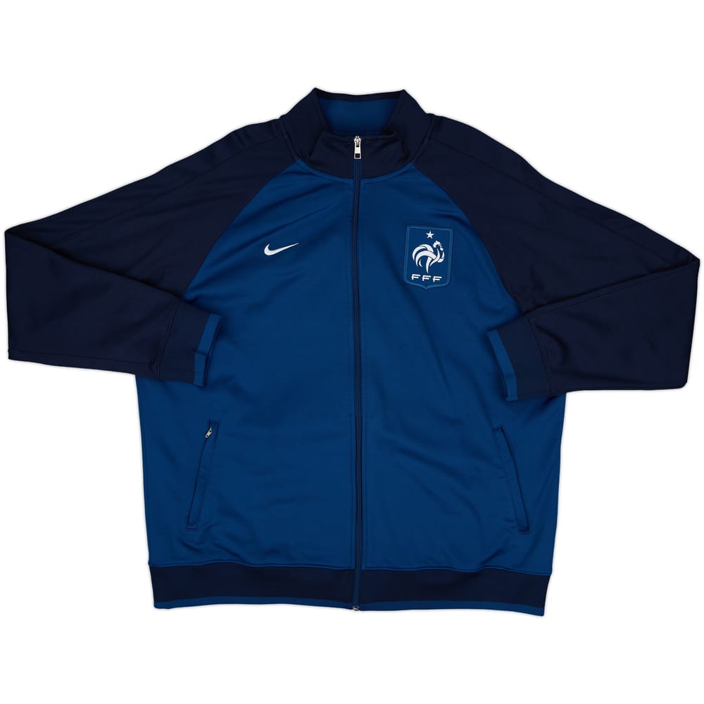 2012-13 France Nike Track Jacket - 9/10 - (XXL)