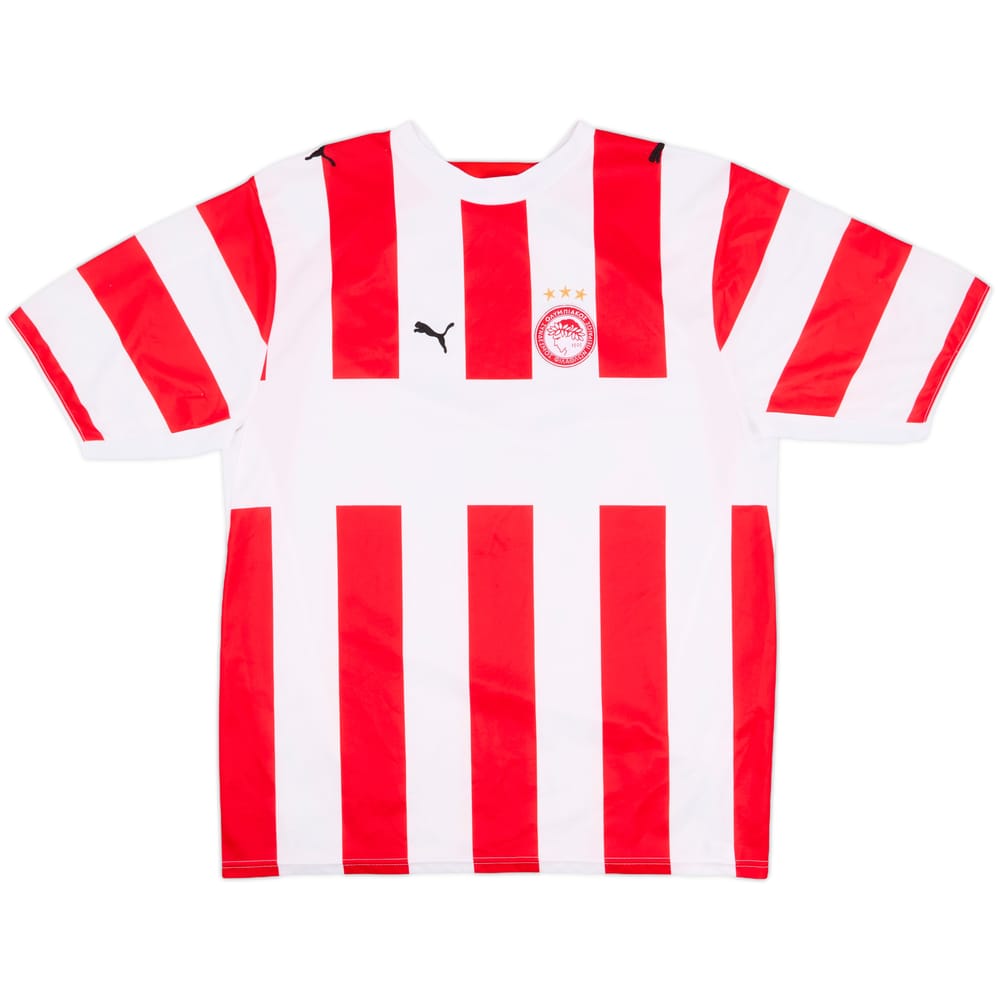 2006-07 Olympiakos Home Shirt - 8/10 - (L)