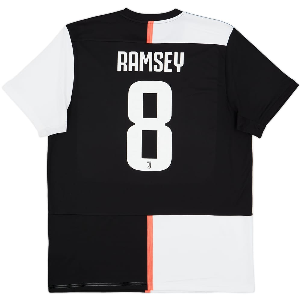 2019-20 Juventus Home Shirt Ramsey #8 - 8/10 - (XL)