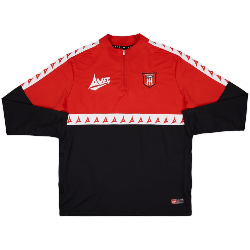 2023-24 Sunderland Avec Retro 1/4 Zip Track Top - 9/10 - (XL)