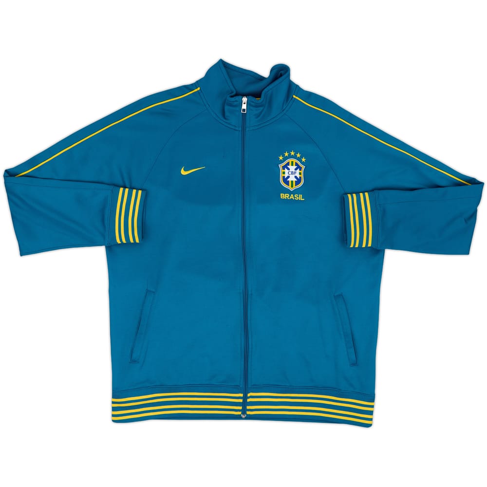 2011-12 Brazil Nike Track Jacket - 5/10 - (XL)