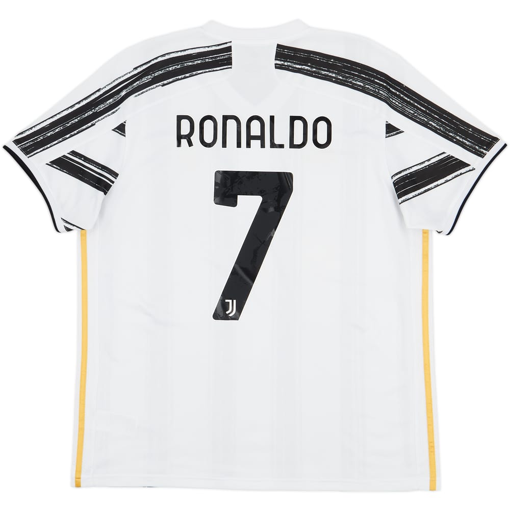2020-21 Juventus Home Shirt Ronaldo #7 - 9/10 - (XL)