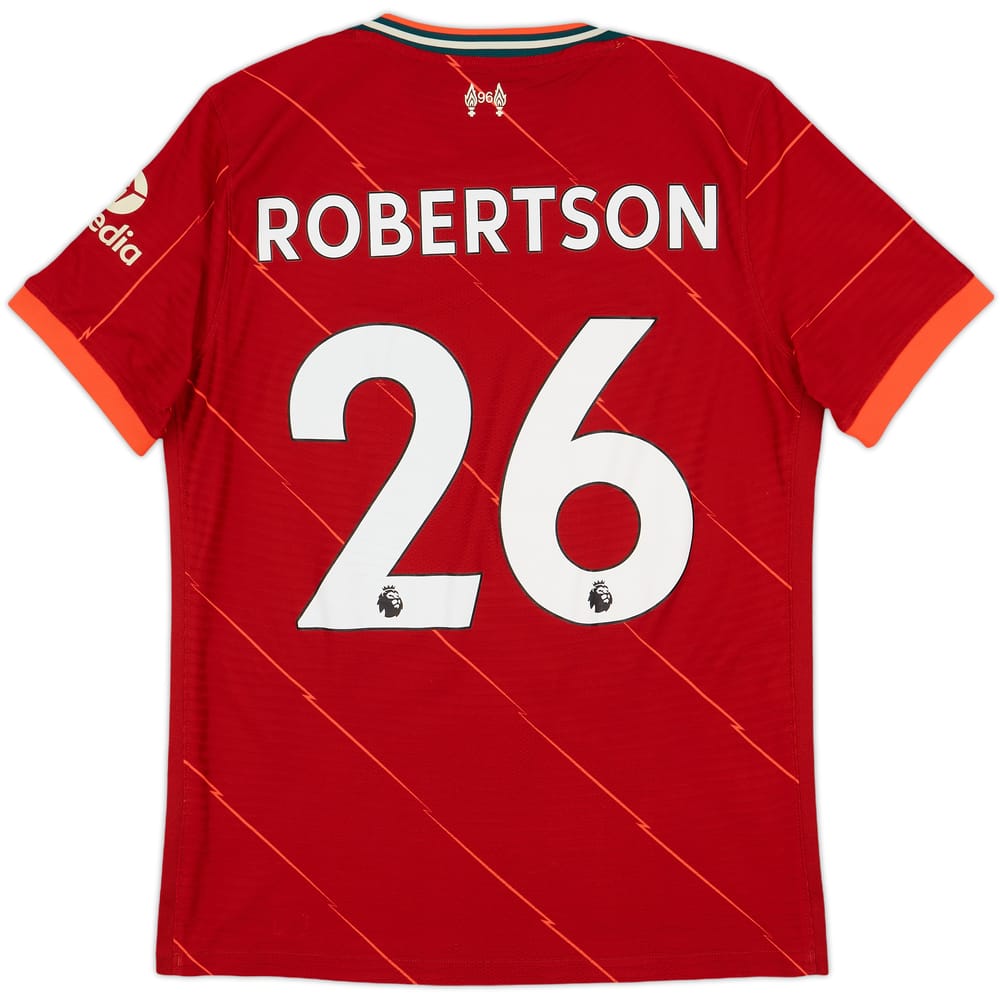 2021-22 Liverpool Authentic Home Shirt Robertson #26 - 8/10 - (M)