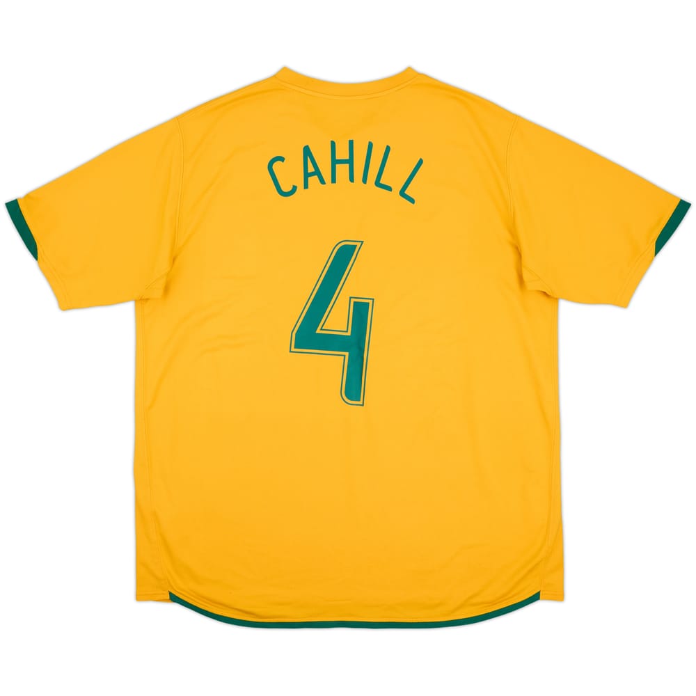 2006-08 Australia Home Shirt Cahill #4 - 8/10 - (XXL)