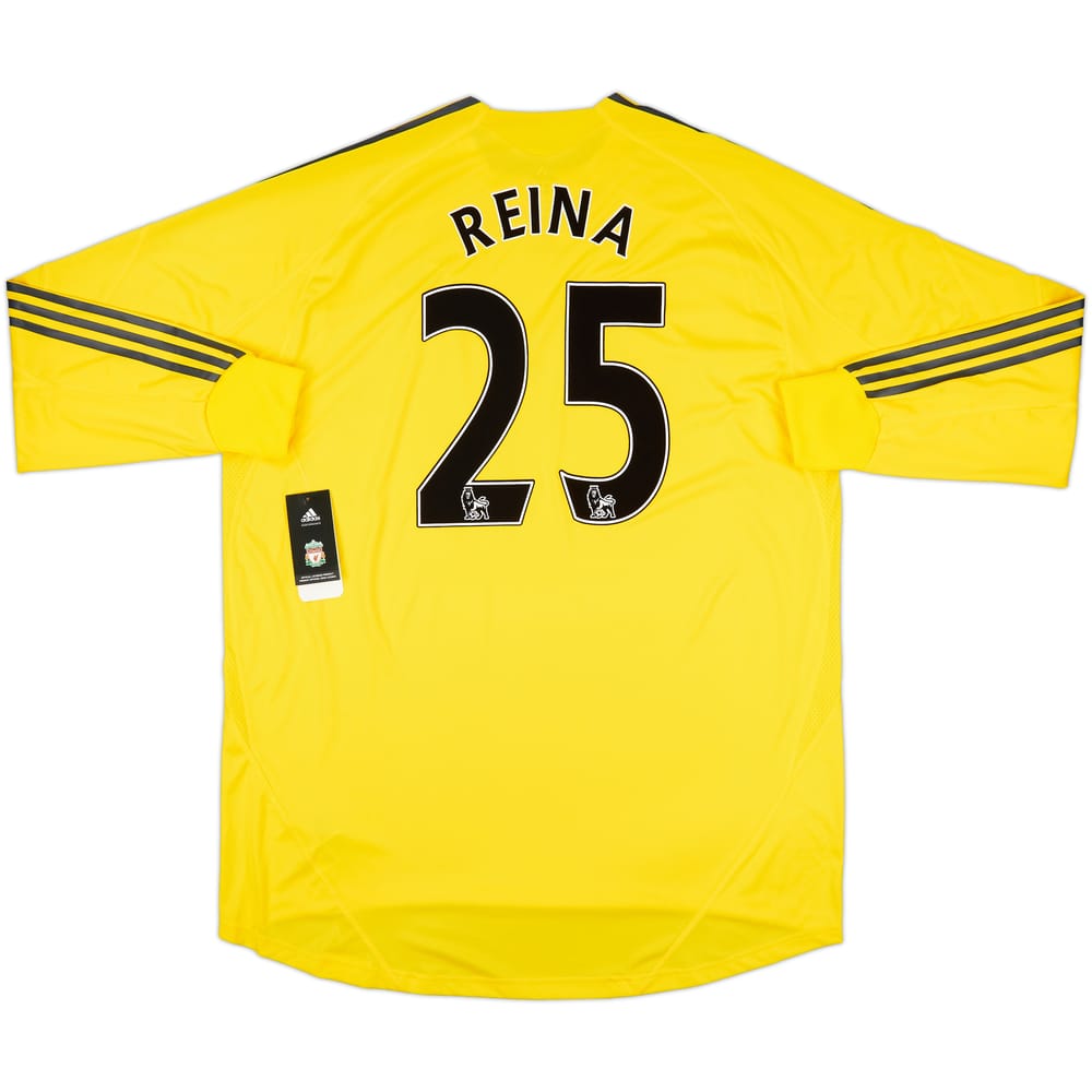 2009-10 Liverpool Player Issue GK Shirt Reina #25 (XXL)