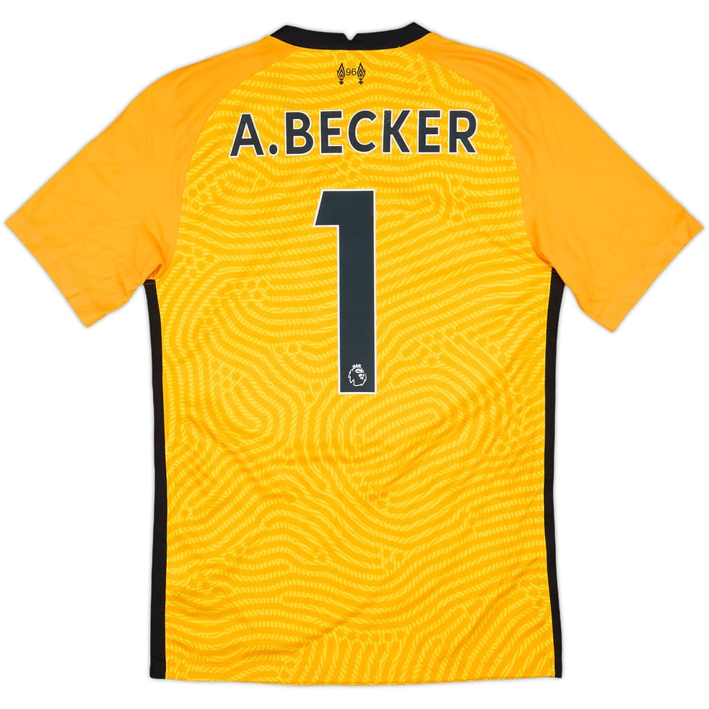 2020-21 Liverpool GK S/S Shirt A.Becker #1 (S)
