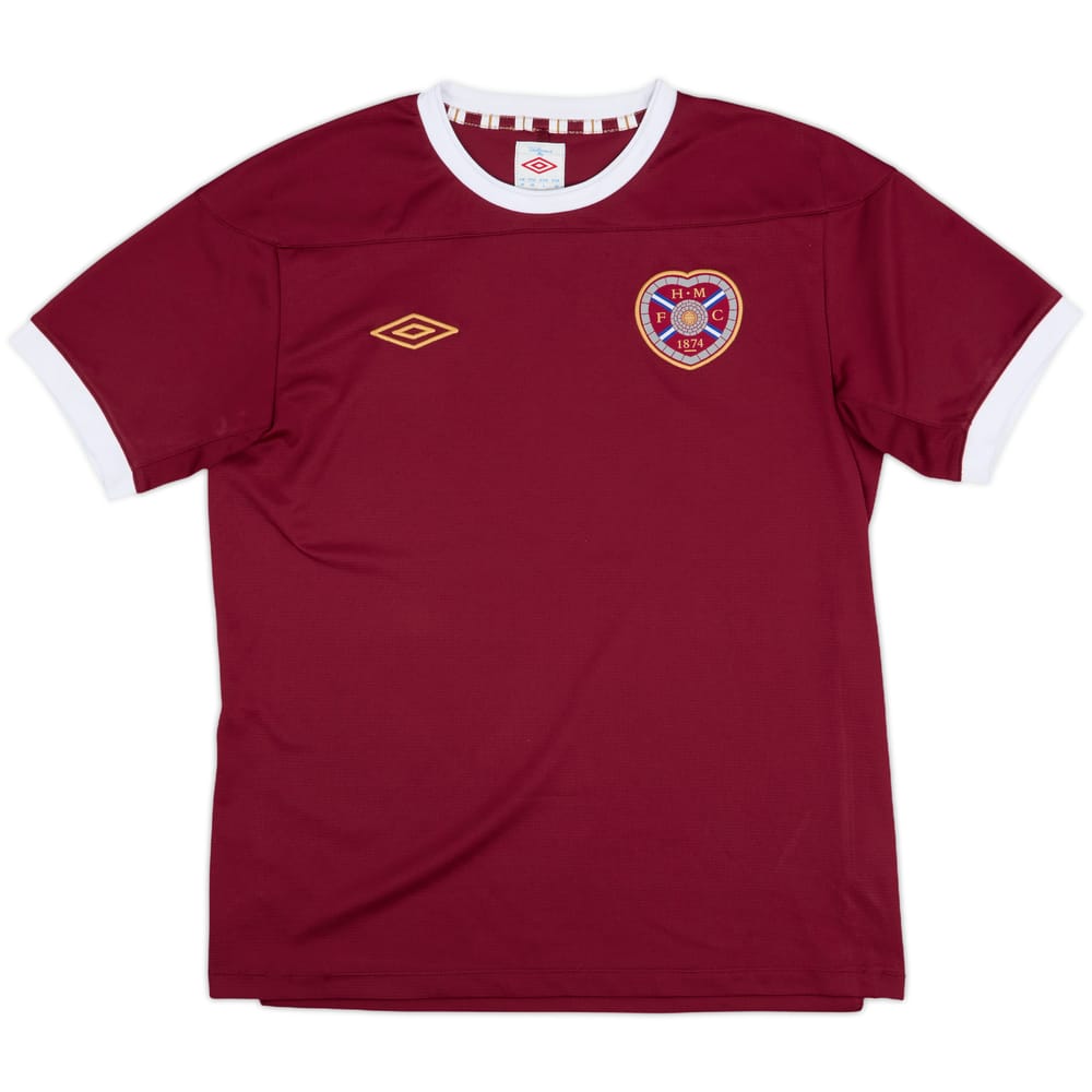 2011-12 Hearts Home Shirt - 10/10 - (M)