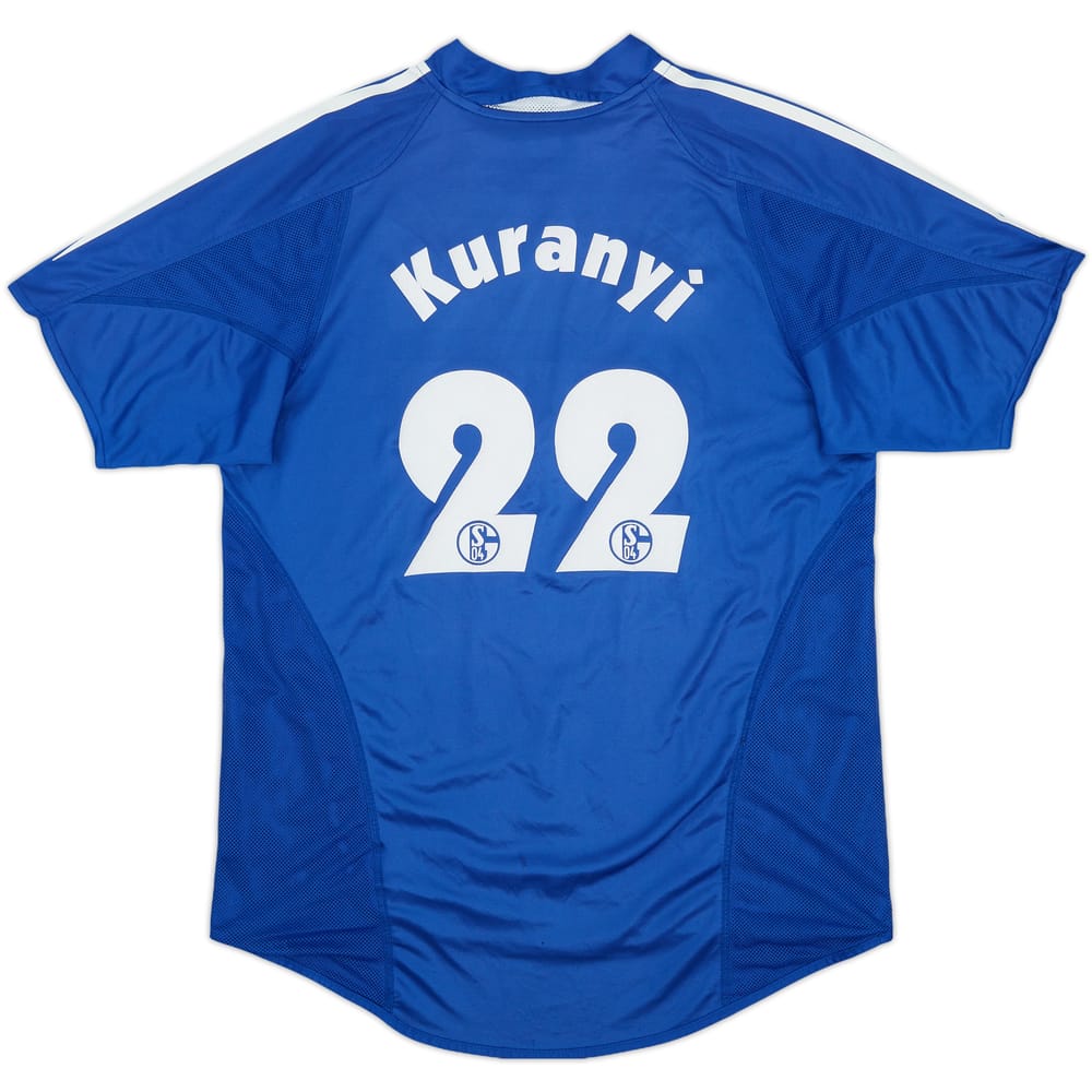 2004-05 Schalke Home Shirt Kuranyi #22 - 7/10 - (XL.Boys)