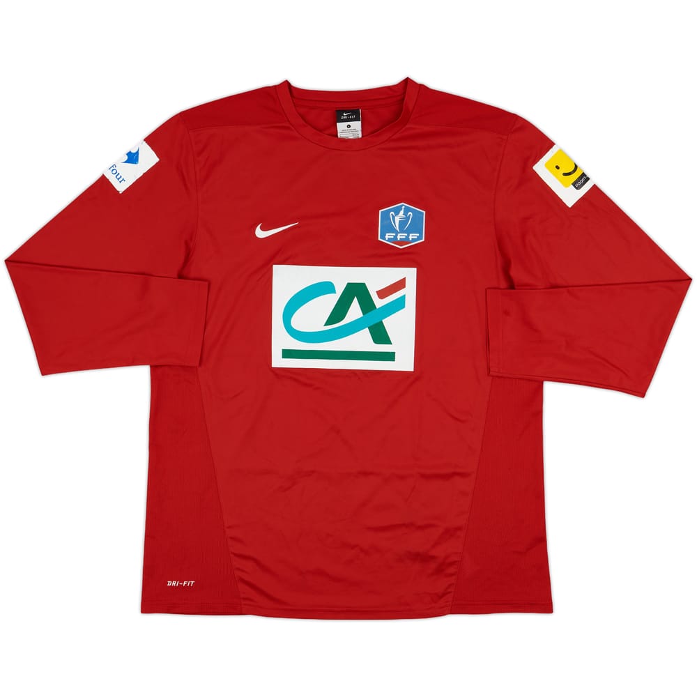 2011-12 Coupe de France L/S Shirt #9 - 7/10 - (L)