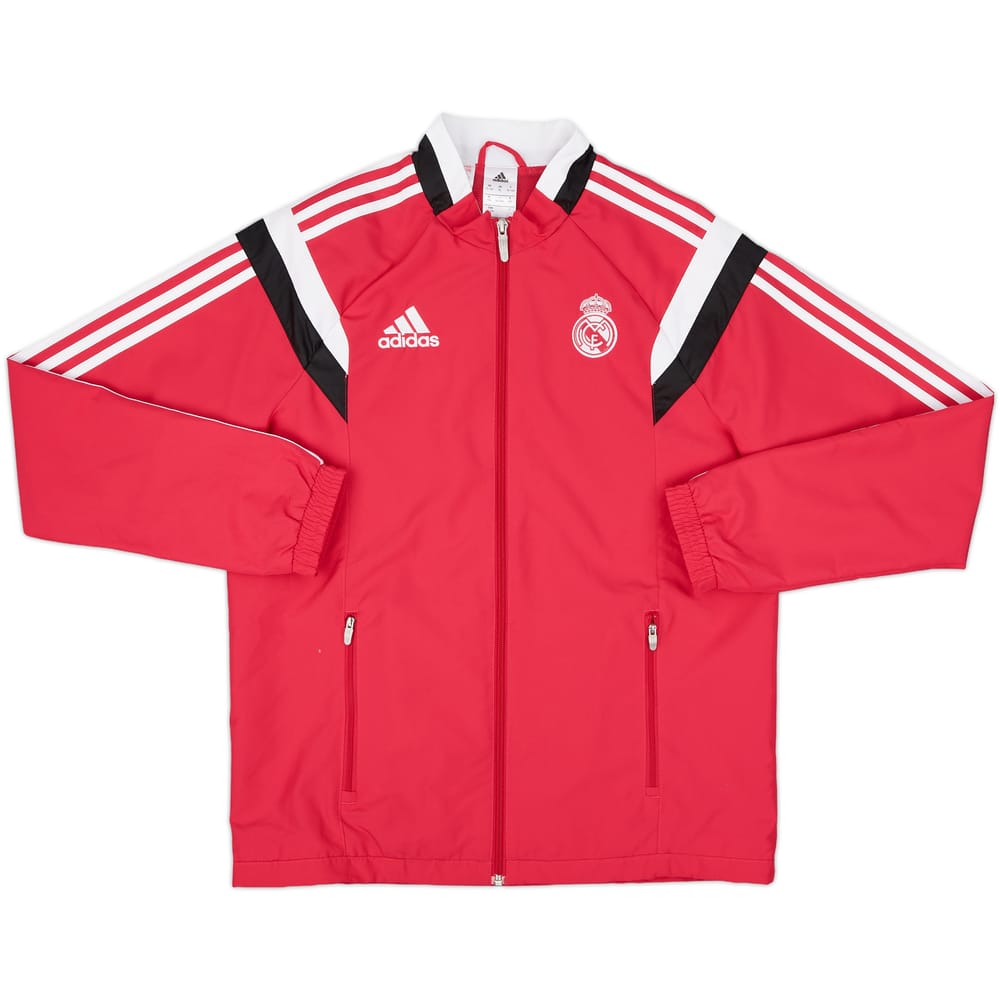 2014-15 Real Madrid adidas Track Jacket - 9/10 - (XL.Boys)