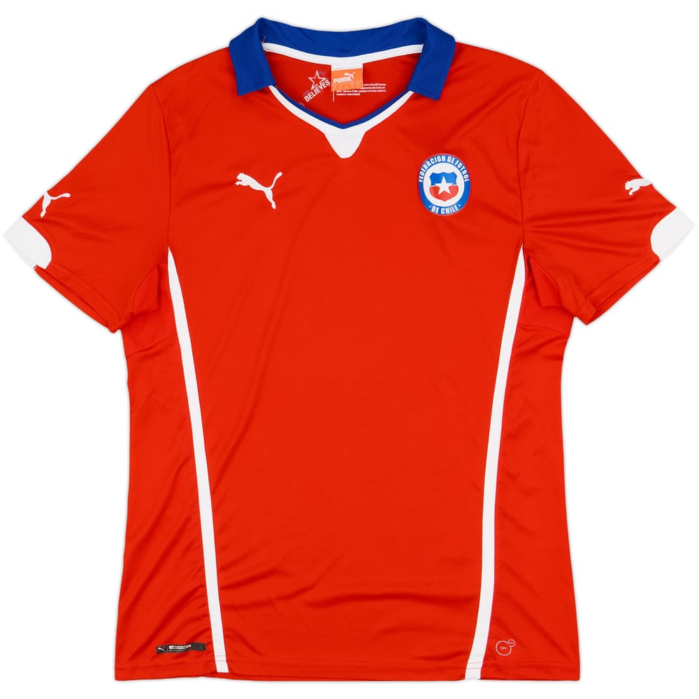 2014-15 Chile Home Shirt - 7/10 - (L)