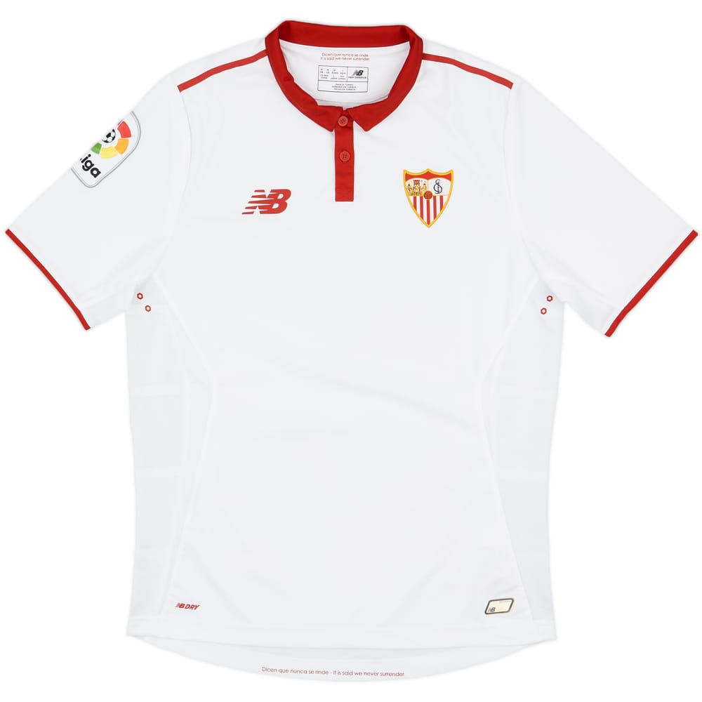 2016-17 Sevilla Home Shirt - 10/10 - (M)