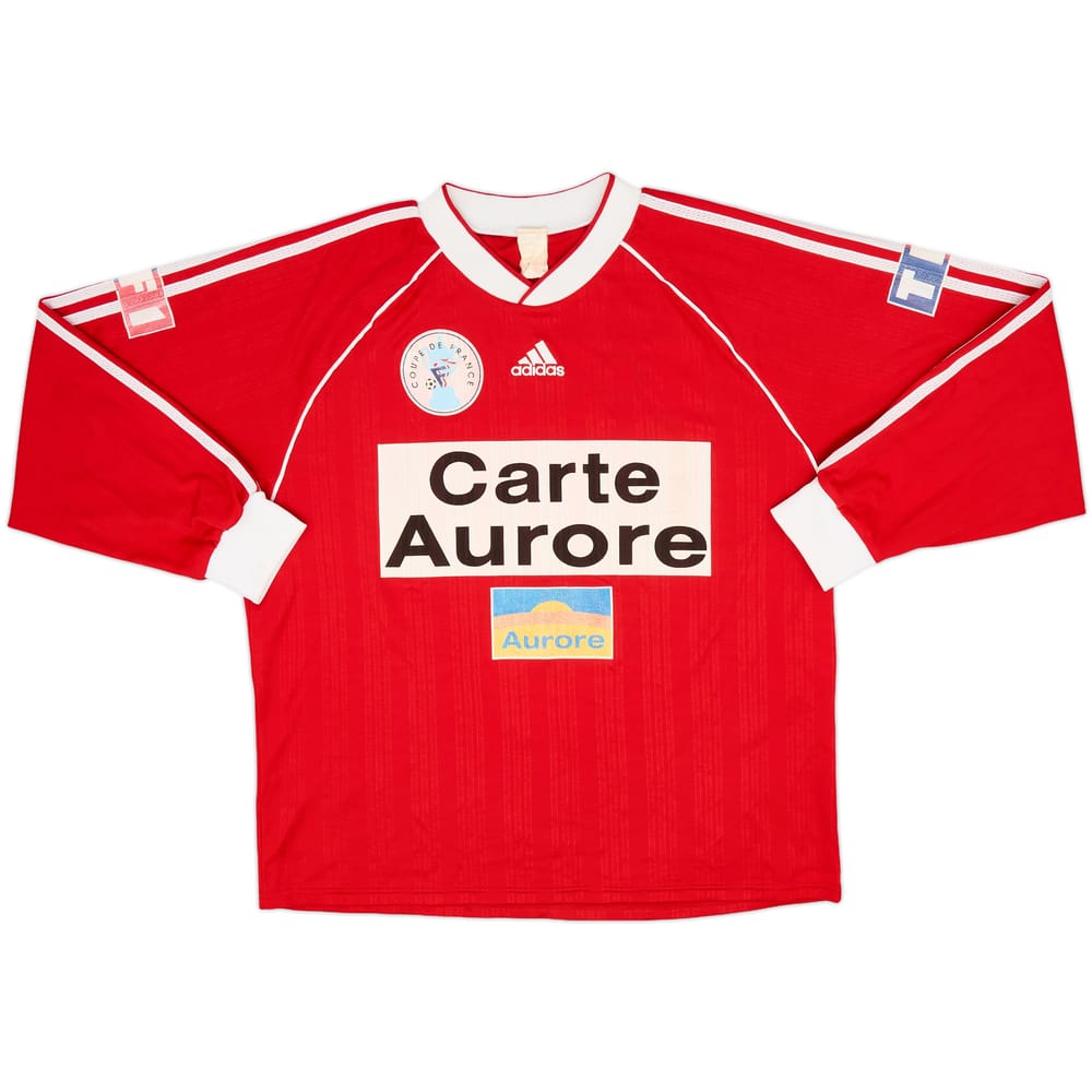 1990s Coupe de France L/S Shirt #8 - 6/10 - (XL)