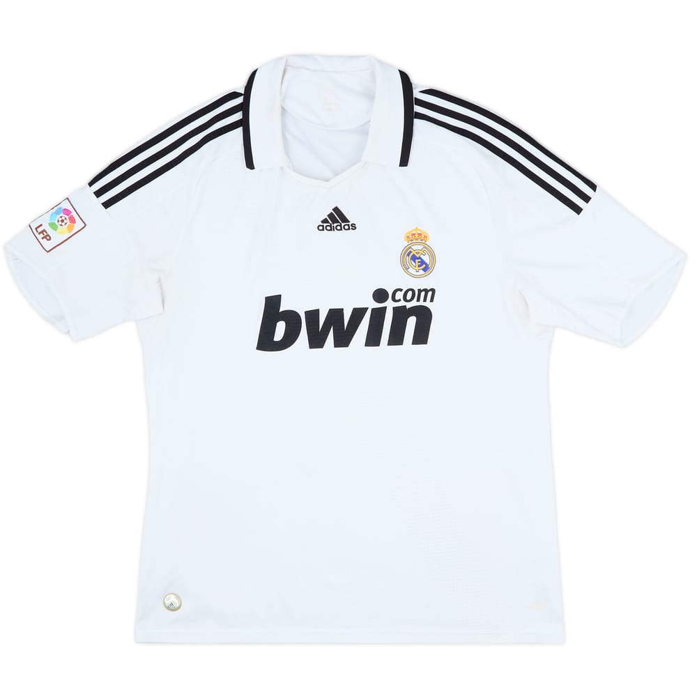 2008-09 Real Madrid Home Shirt - 6/10 - (XL)