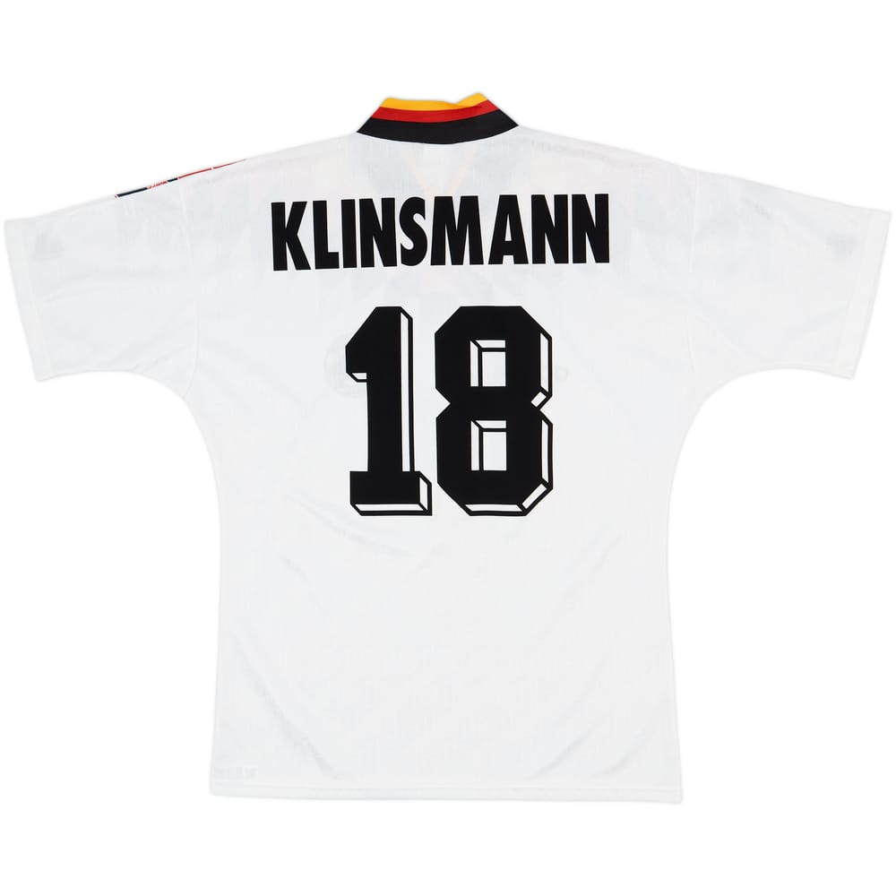 1994-96 Germany Home Shirt Klinsmann #18 - 8/10 - (M)