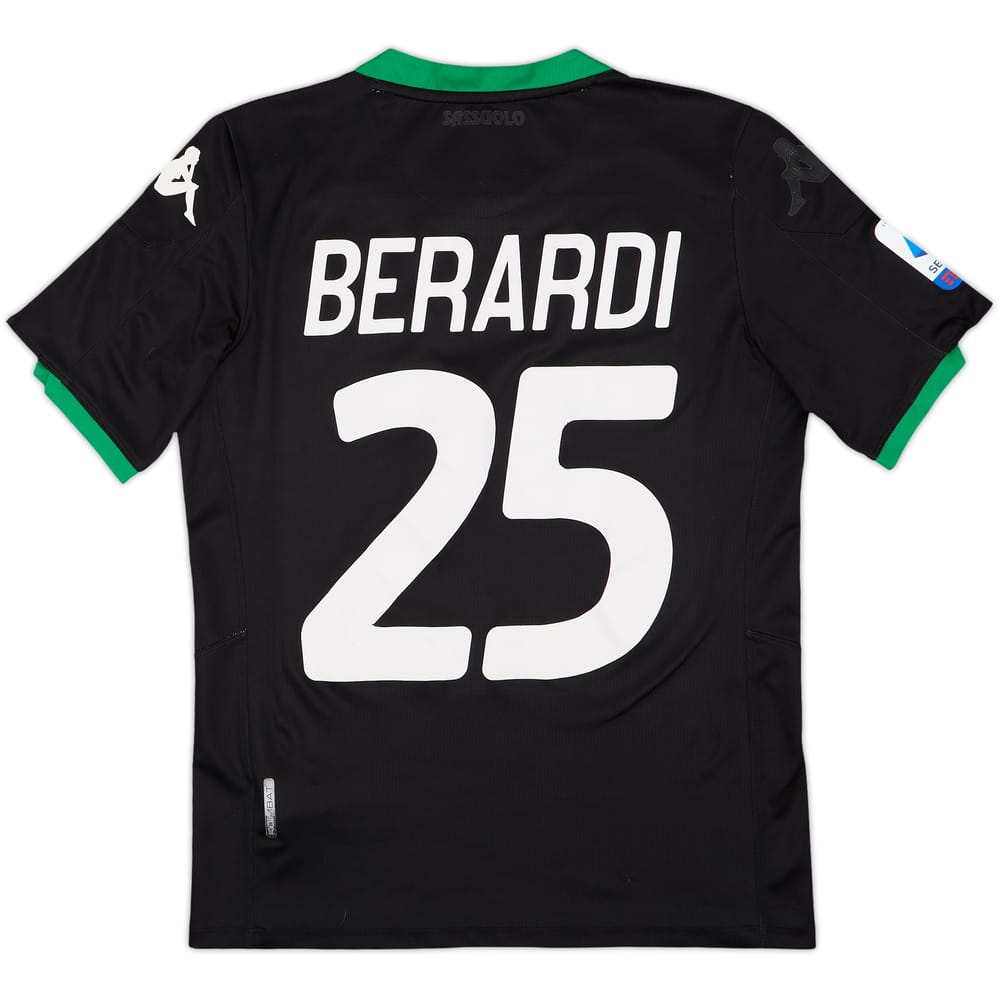 2019-20 Sassuolo Authentic Home Shirt Berardi #25 - 4/10 - (M)