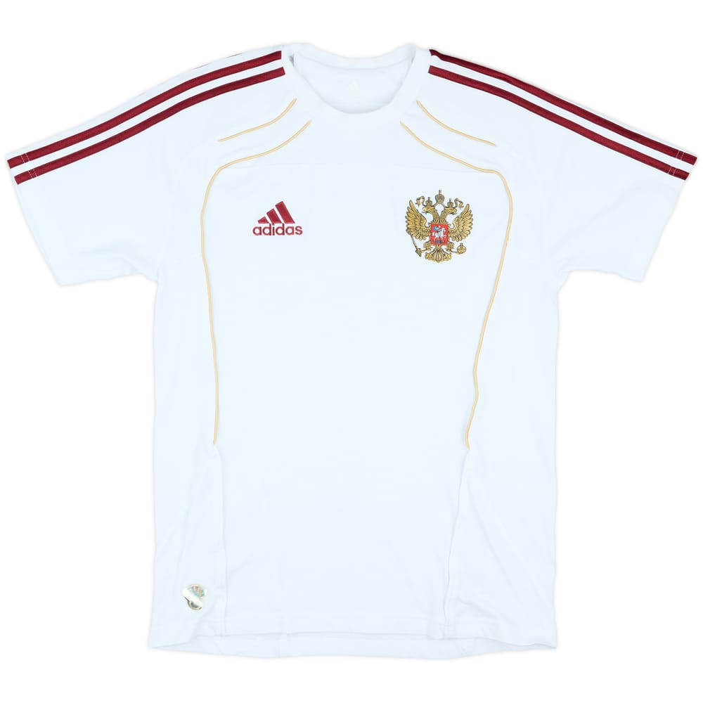 2009-10 Russia adidas Cotton Tee - 7/10 - (S/M)