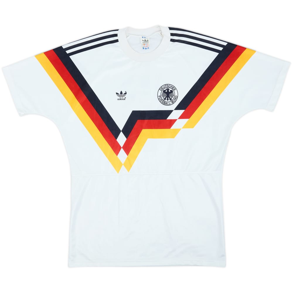 1988-90 West Germany Home Shirt #8 - 9/10 - (L)