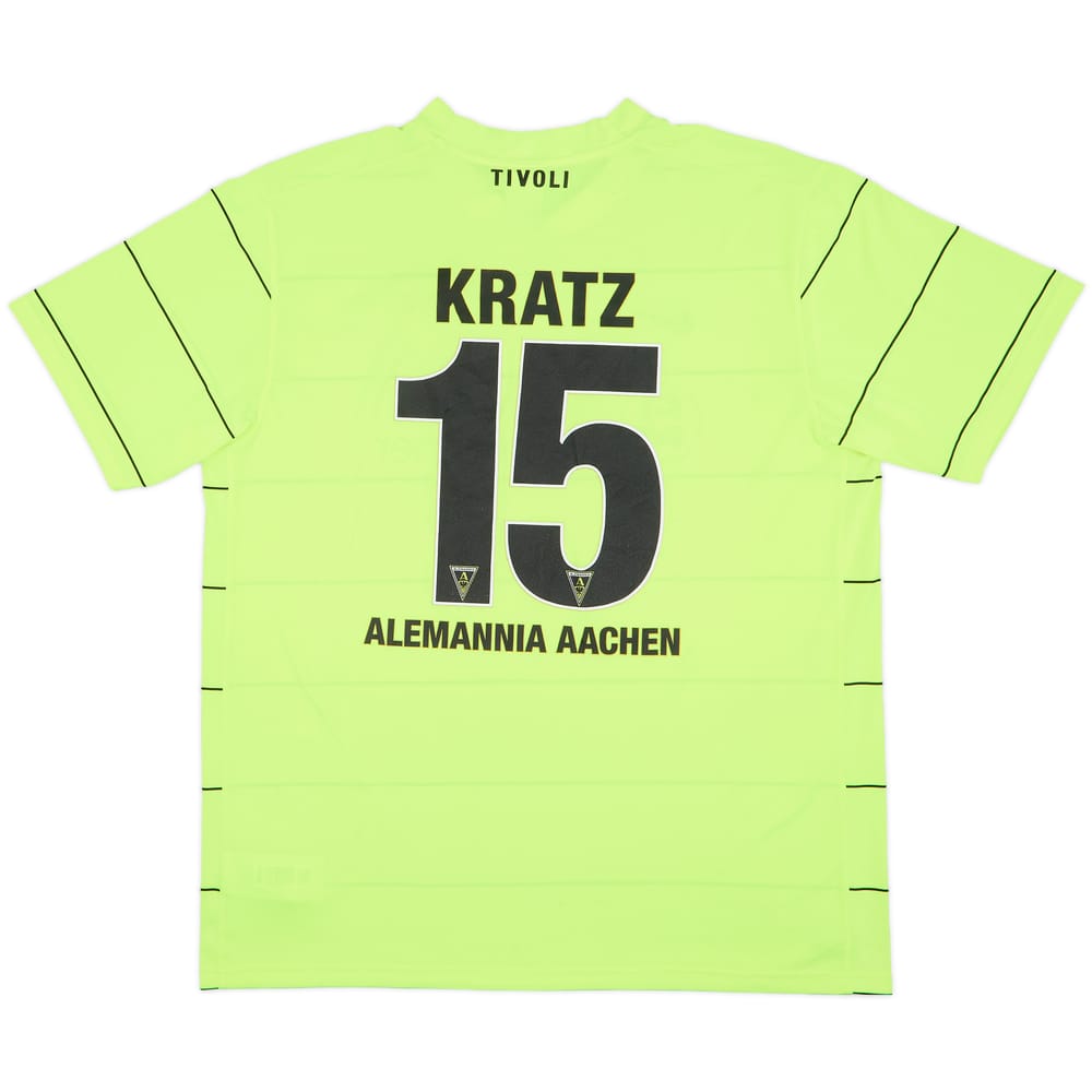 2010-11 Alemannia Aachen Third Shirt Kratz #15 - 8/10 - (XL)