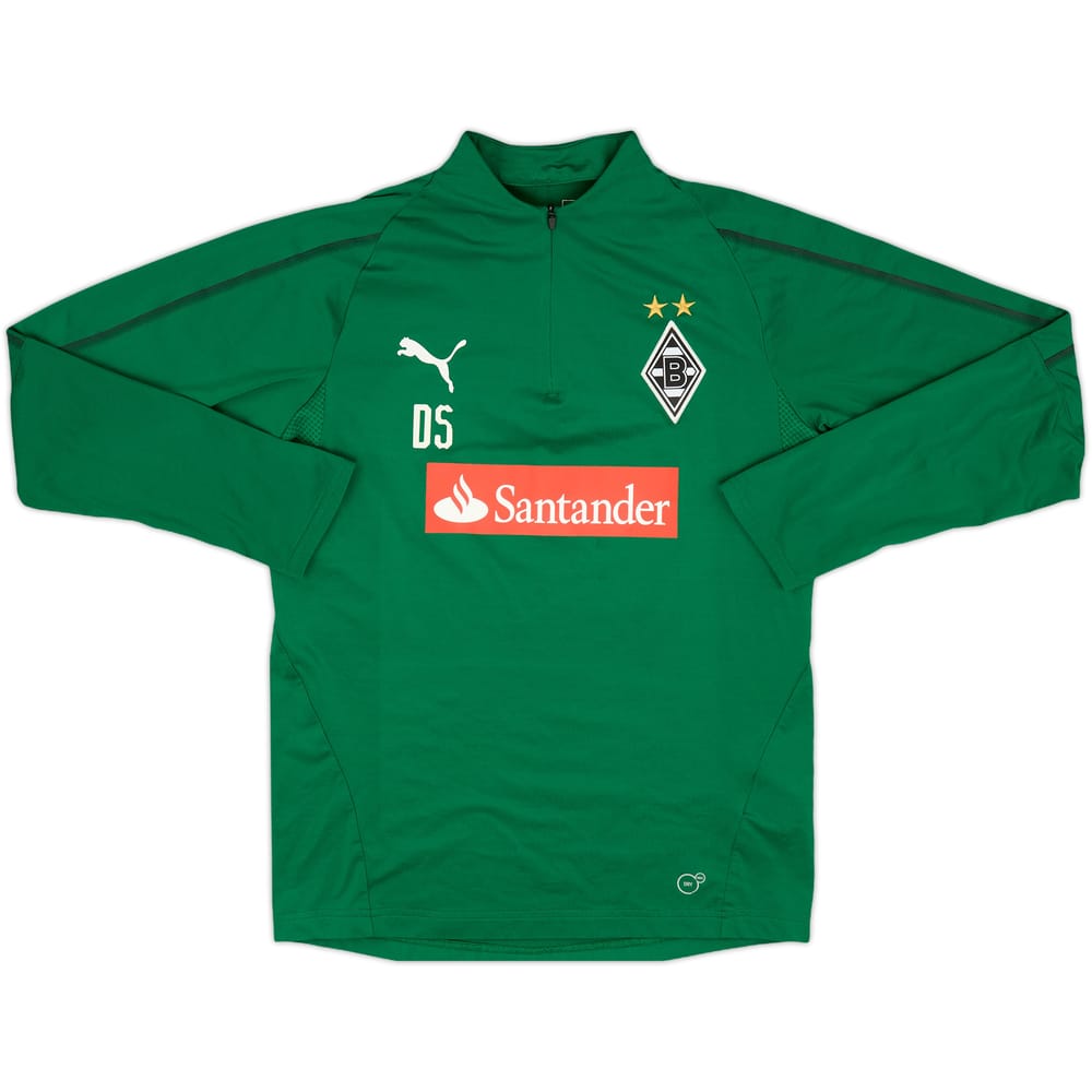 2018-19 Borussia Monchengladbach Puma Staff Issue 1/4 Zip Drill Top 'DS' - 9/10 - (L.Boys)