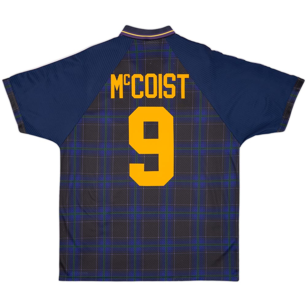 1994-96 Scotland Home Shirt McCoist #9 - 8/10 - (XL)