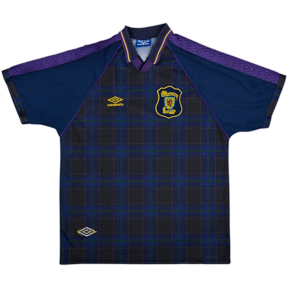 1994-96 Scotland Home Shirt - 8/10 - (XL)
