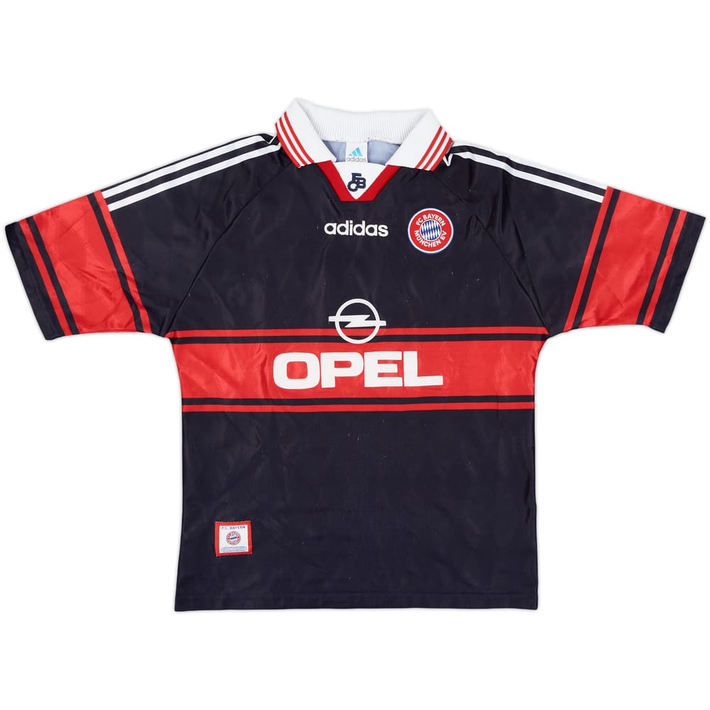 1997-99 Bayern Munich Home Shirt - 8/10 - (XL.Boys)