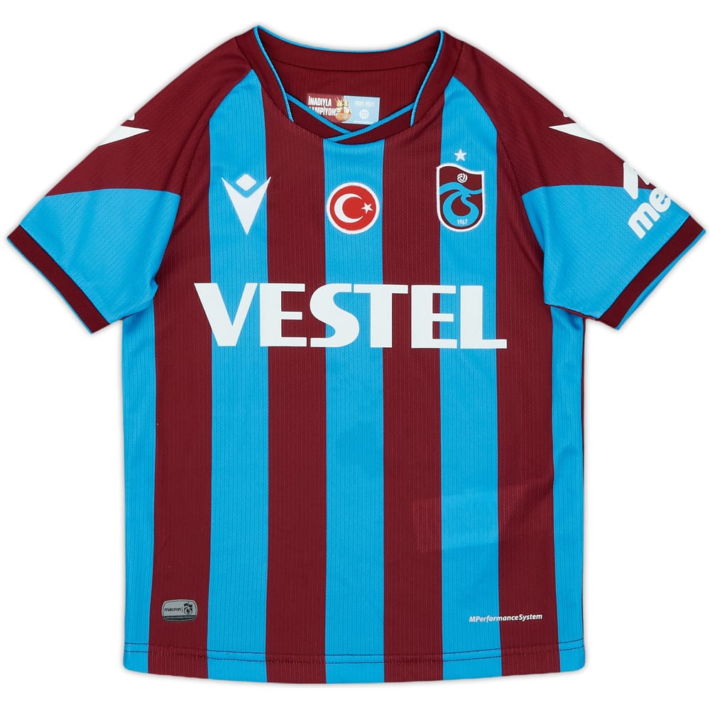 2022-23 Trabzonspor Home Shirt - 8/10 - (S.Boys)