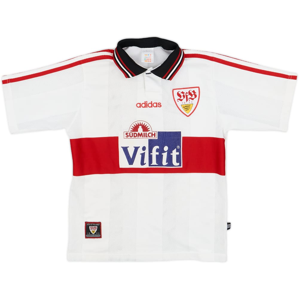 1996-97 Stuttgart Home Shirt - 8/10 - (L.Boys)