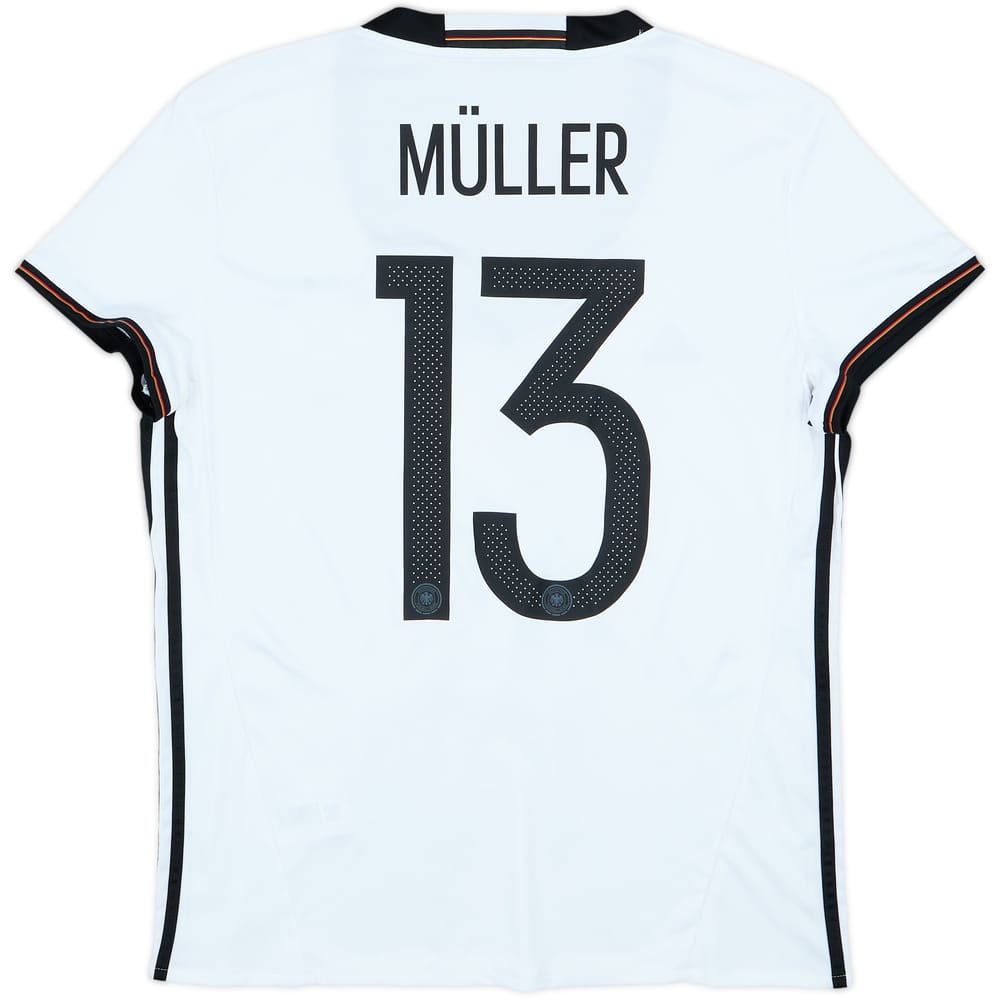 2015-16 Germany Home Shirt Muller #13 - 8/10 - (Women's XL)