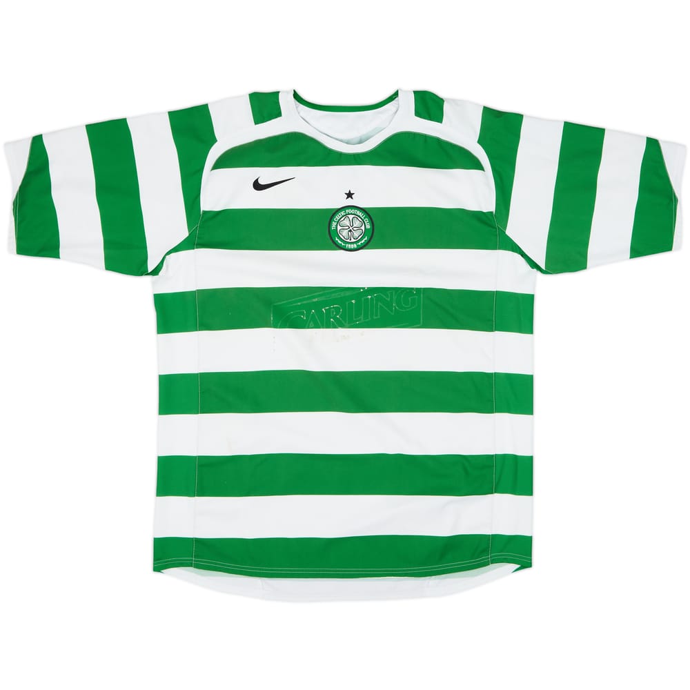 2005-07 Celtic Home Shirt - 4/10 - (L)