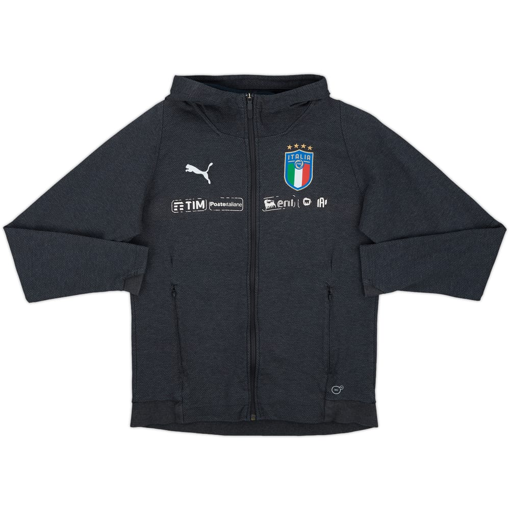 2019-20 Italy Puma Hooded Track Jacket - 6/10 - (M)