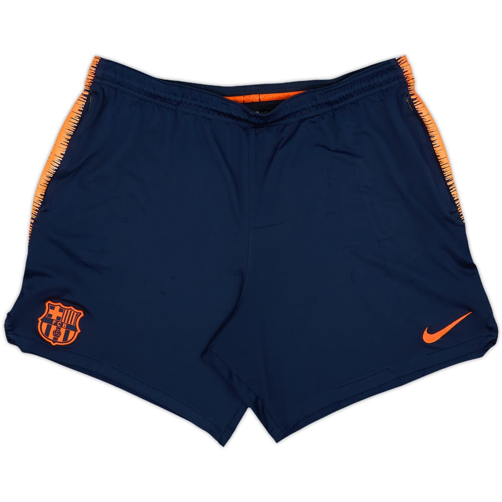 2018-19 Barcelona Nike Training Shorts - 5/10 - (XL.Boys)