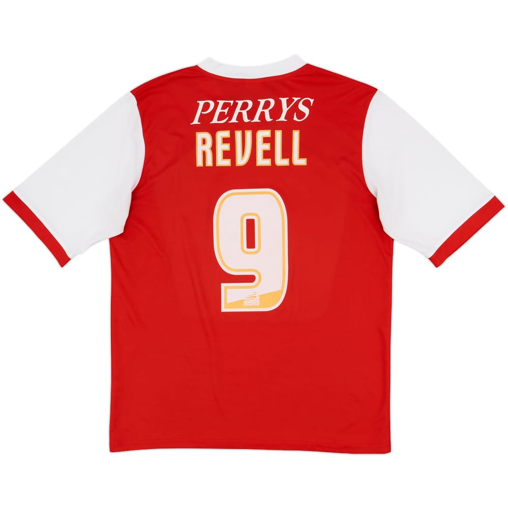 2011-12 Roterham United Home Shirt Revell #9 - 6/10 - (L)
