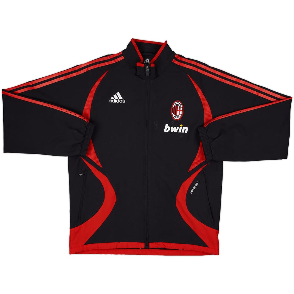 2006-07 AC Milan adidas Track Jacket - 8/10 - (S)