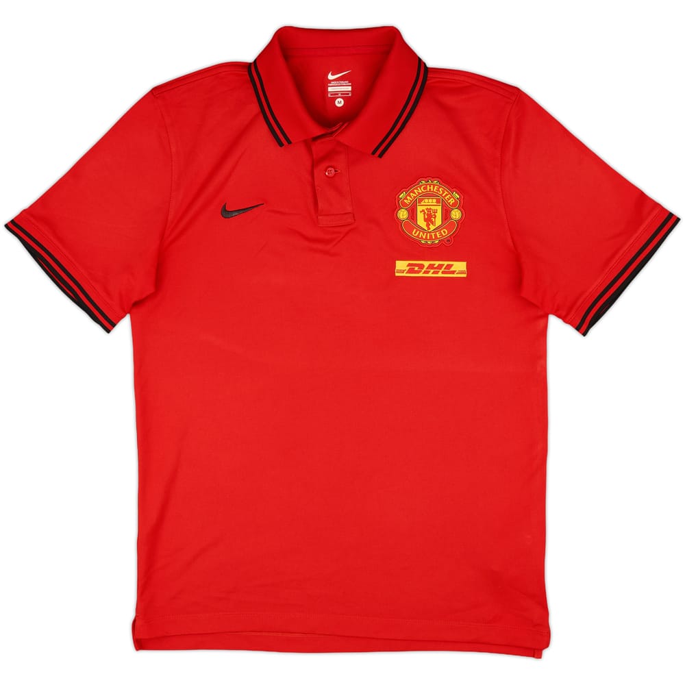 2012-13 Manchester United Nike Polo Shirt - 8/10 - (M)