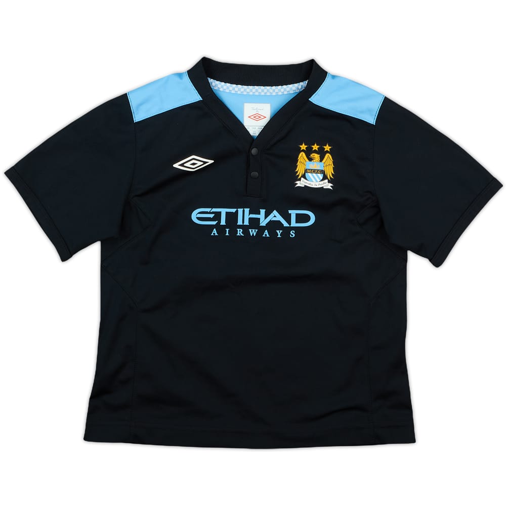 2011-12 Manchester City Umbro Polo Shirt - 6/10 - (4-5 Years)
