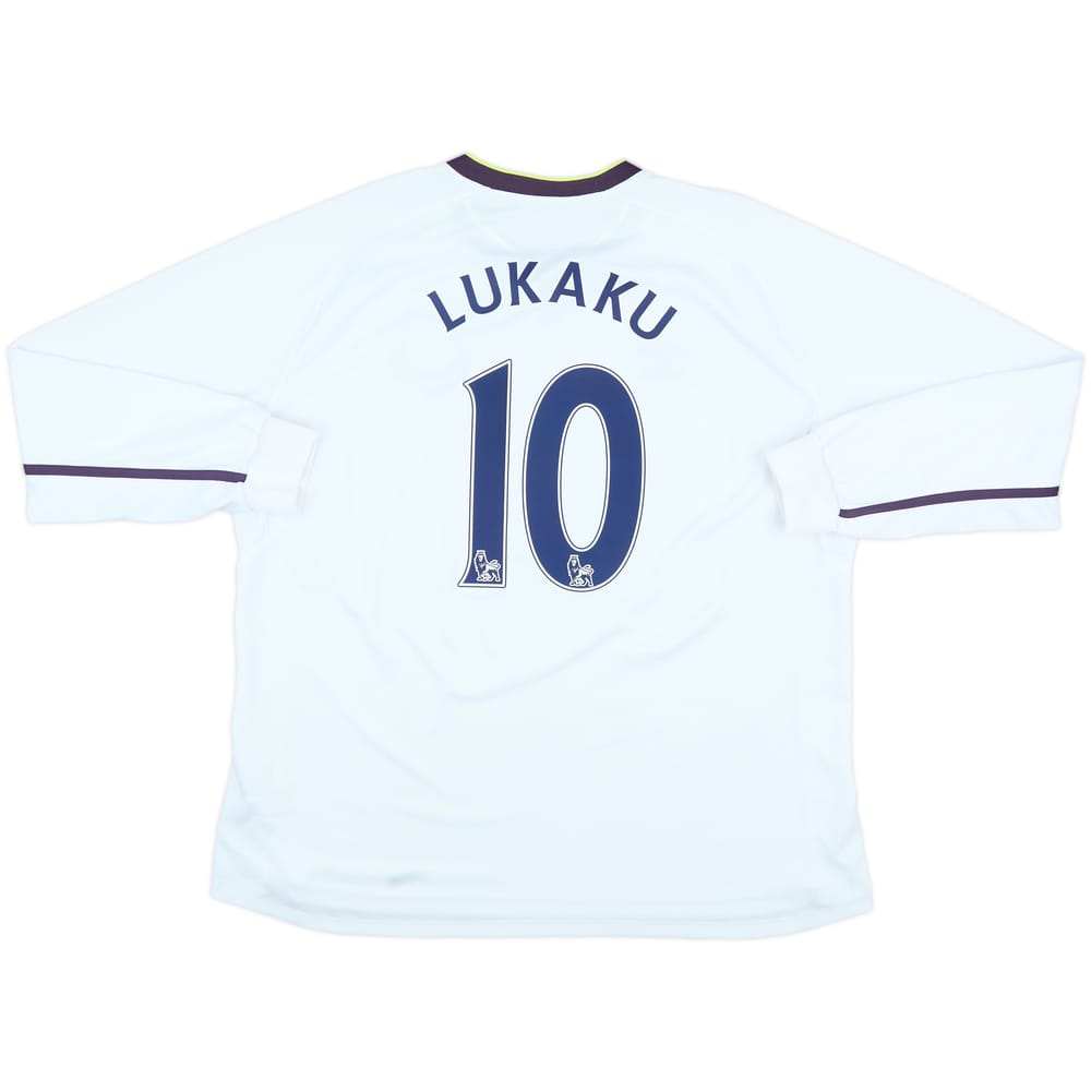 2014-15 Everton Third L/S Shirt Lukaku #10 - 8/10 - (XXL)