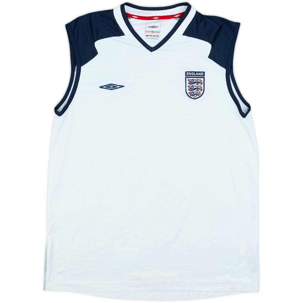 2006-07 England Umbro Training Vest - 8/10 - (L)